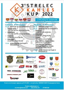 Plakat Strelec Kahles KUP 2022